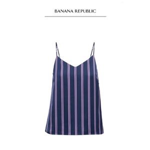Banana Republic Stripe Essential Camisole - XL